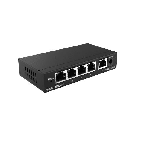 Ruijie Reyee RG-ES205GC-P, 5-Port Gigabit Smart Cloud Managed PoE Switch