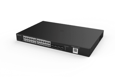 Ruijie Reyee RG-NBS3100-24GT4SFP,28-Port Gigabit Layer 2 Cloud Managed Non-PoE Switch top right