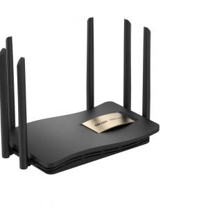 Ruijie Reyee RG-EW1200G PRO, 1300M Dual-band Gigabit Wireless Mesh Router front left-side