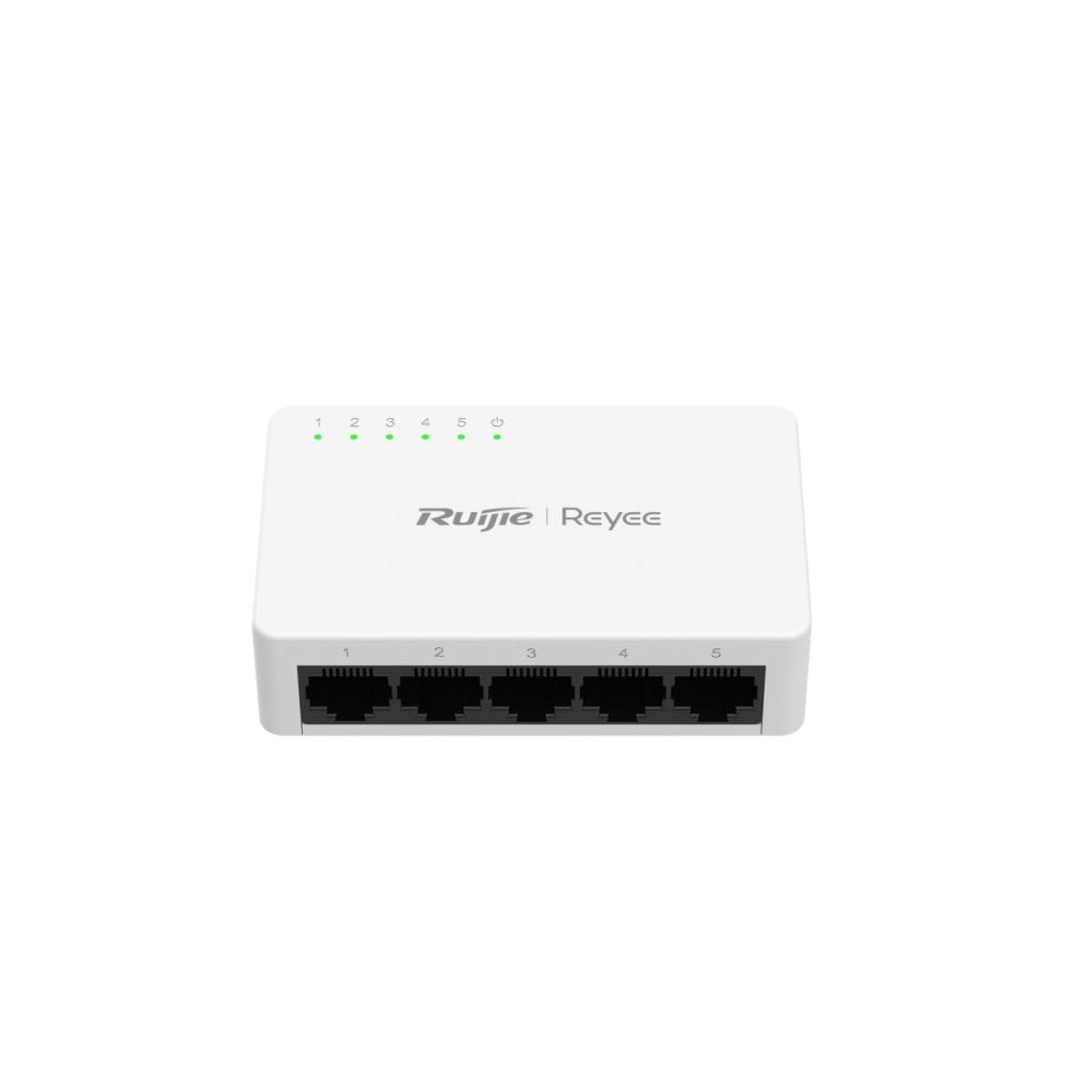 RG-ES05G-L, 5-Port 10/100/1000 Mbps Unmanaged Non-PoE Switch