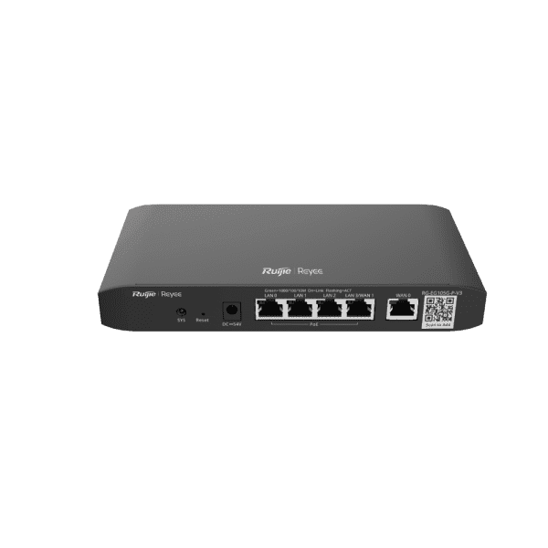 RG-EG105G-P-V3 Reyee Cloud Managed PoE Router_FrontView